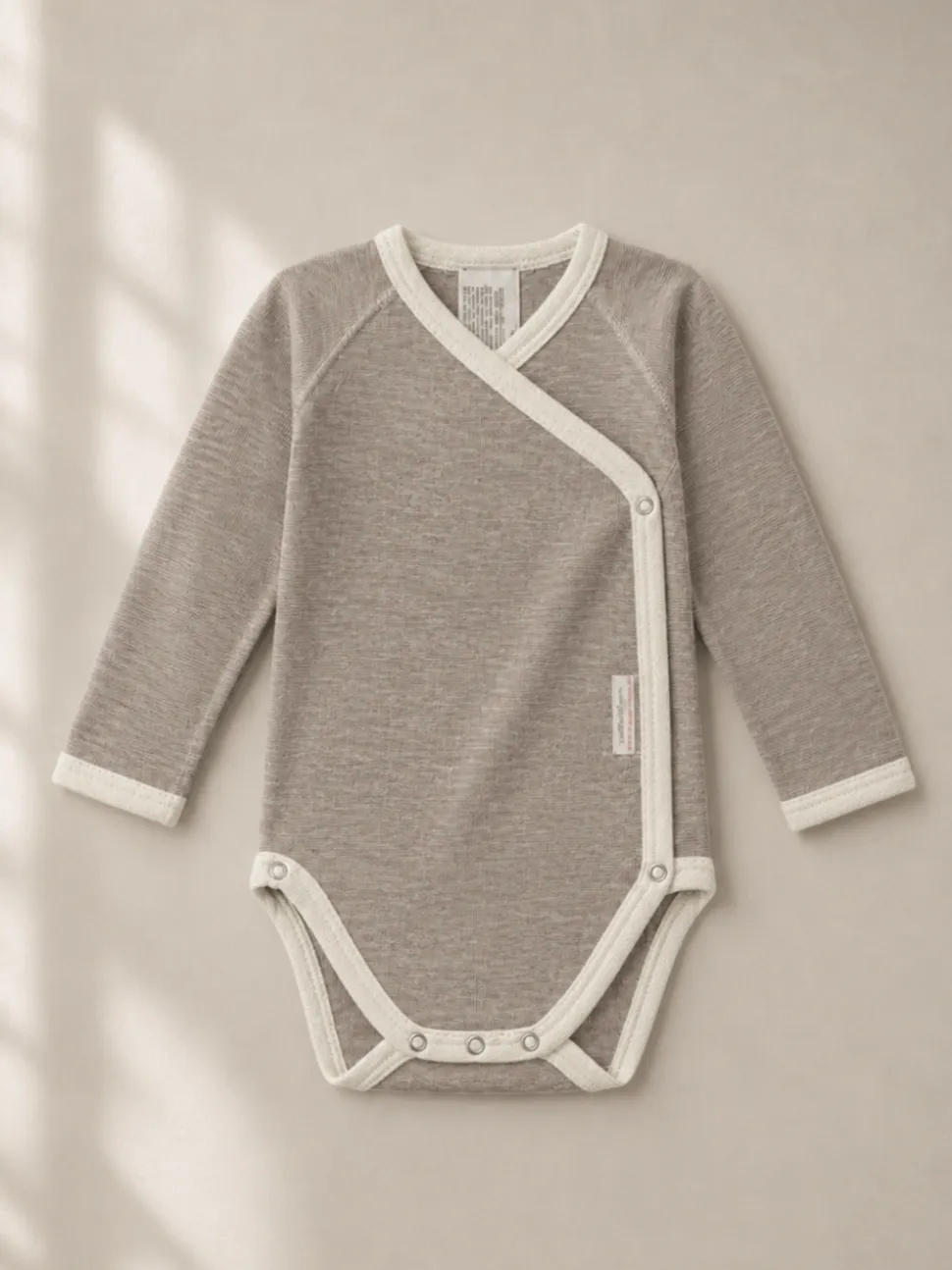 Baby Body mit Wolle-Seide