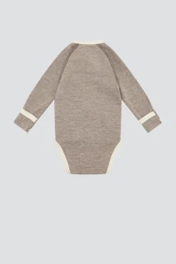 Baby Body mit Wolle-Seide
