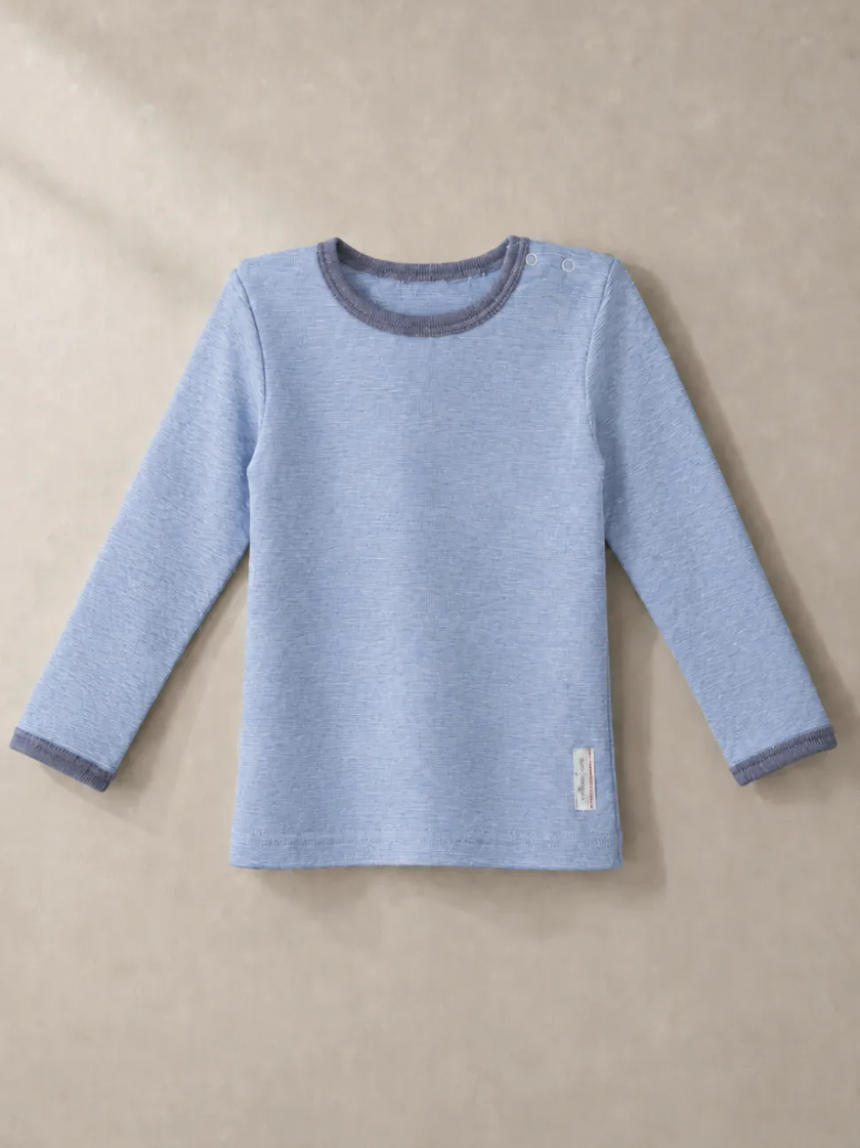 Baby Shirt mit Wolle-Seide