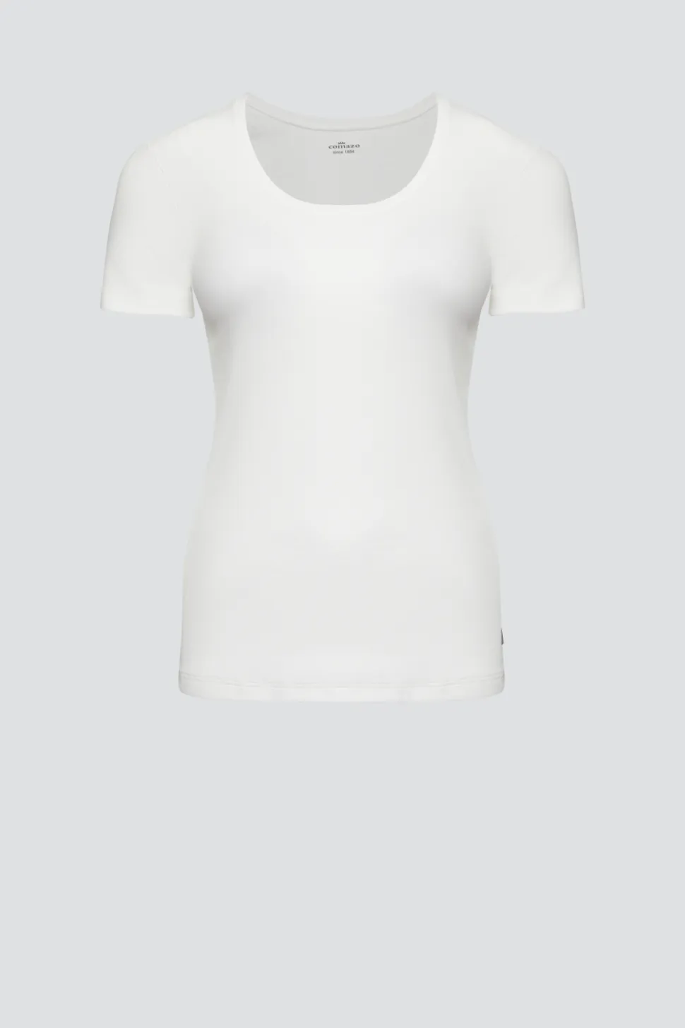 Basic Shirt aus Feinripp