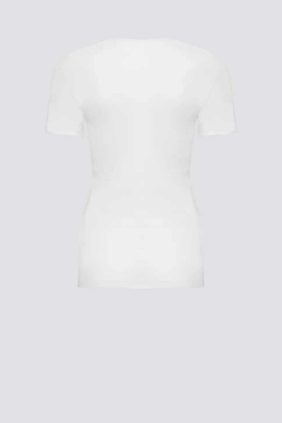 Basic Shirt aus Feinripp