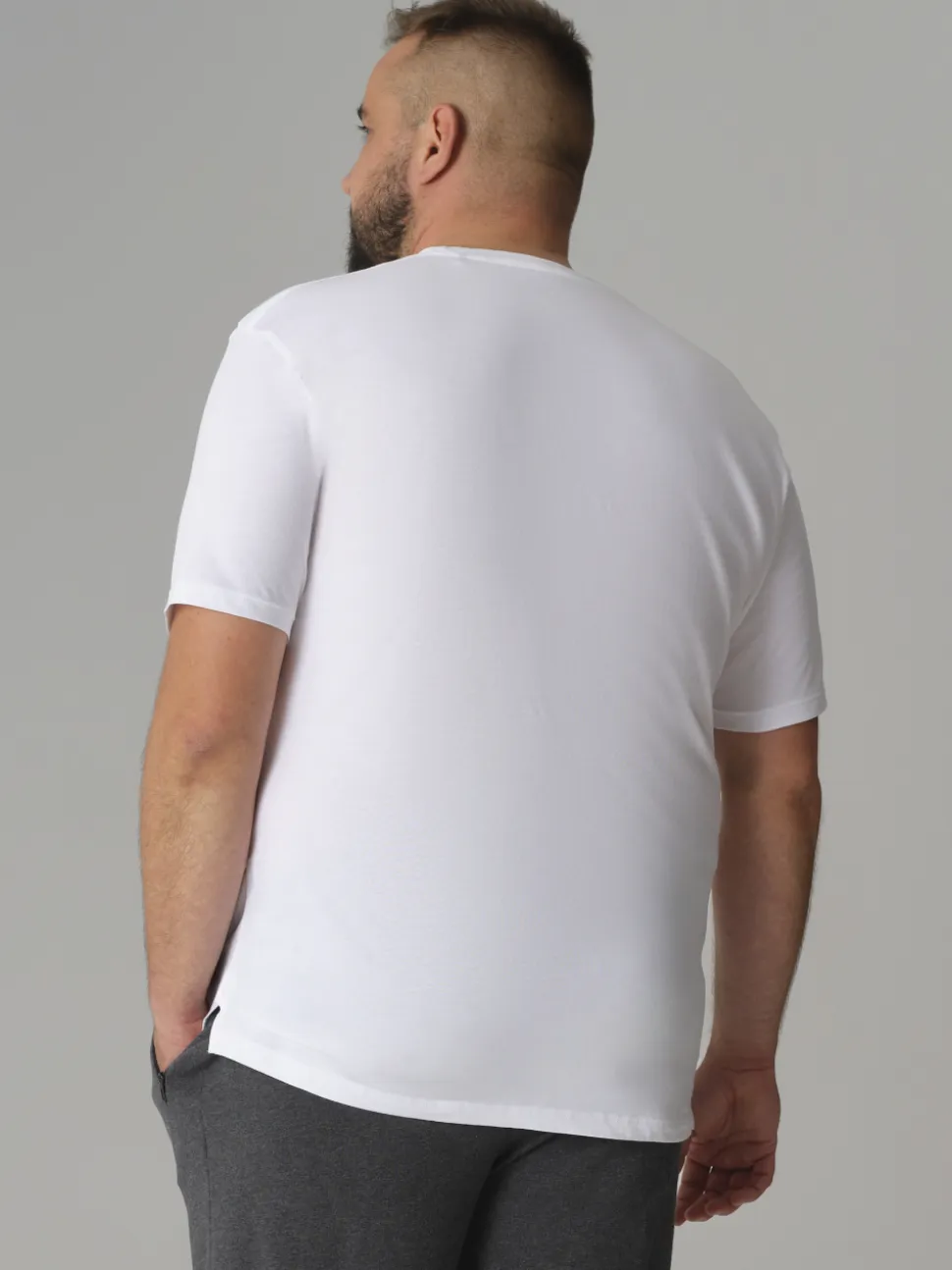 Basic Shirt kurzarm Rundhals