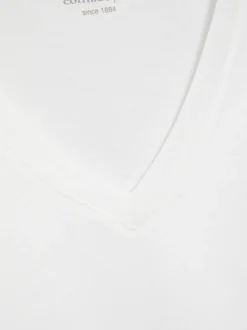 Basic Shirt kurzarm V-Ausschnitt