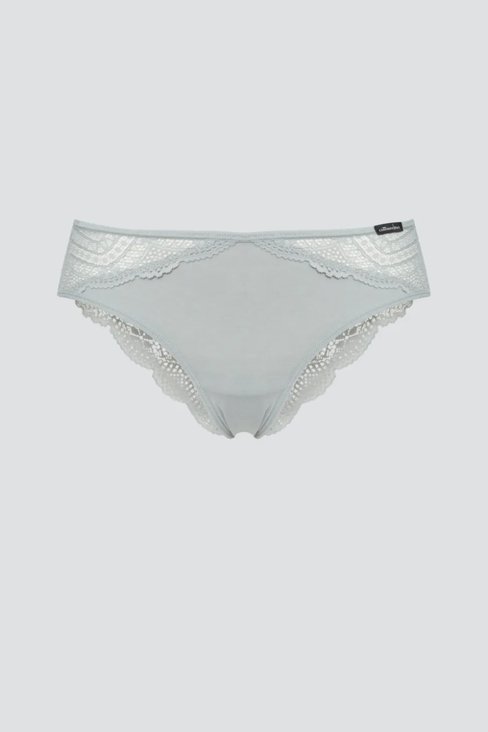 Jazz-Pants aus Modal mit zarter Spitze