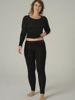 Leggings aus Merinowolle & Seide, GOTS