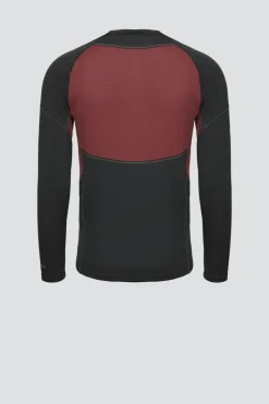 100 % Merinowolle-Shirt langarm | 190 g/m² | Hervorragendes Sweatmanagement dank integrierten Mesh-Einsätzen
