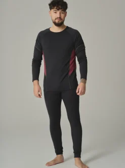 100 % Merinowolle-Shirt langarm | 190 g/m² | Hervorragendes Sweatmanagement dank integrierten Mesh-Einsätzen