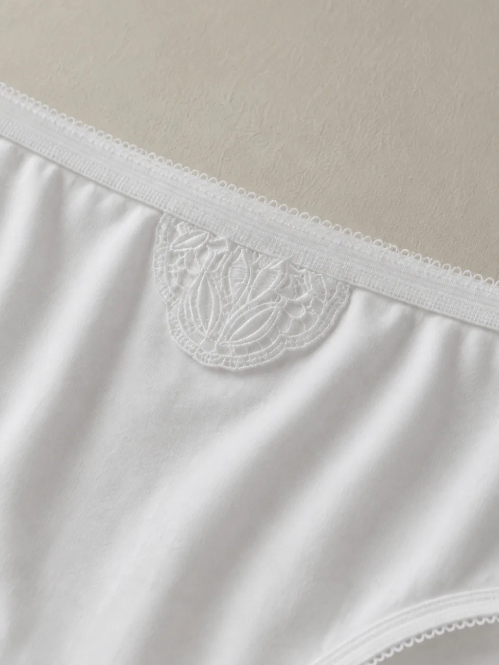 Midi-Slip aus Baumwolle