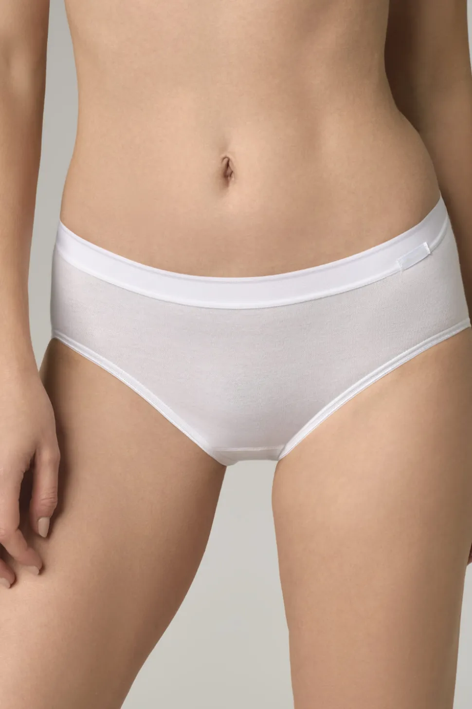 Midi-Slip aus Feinripp-Qualität
