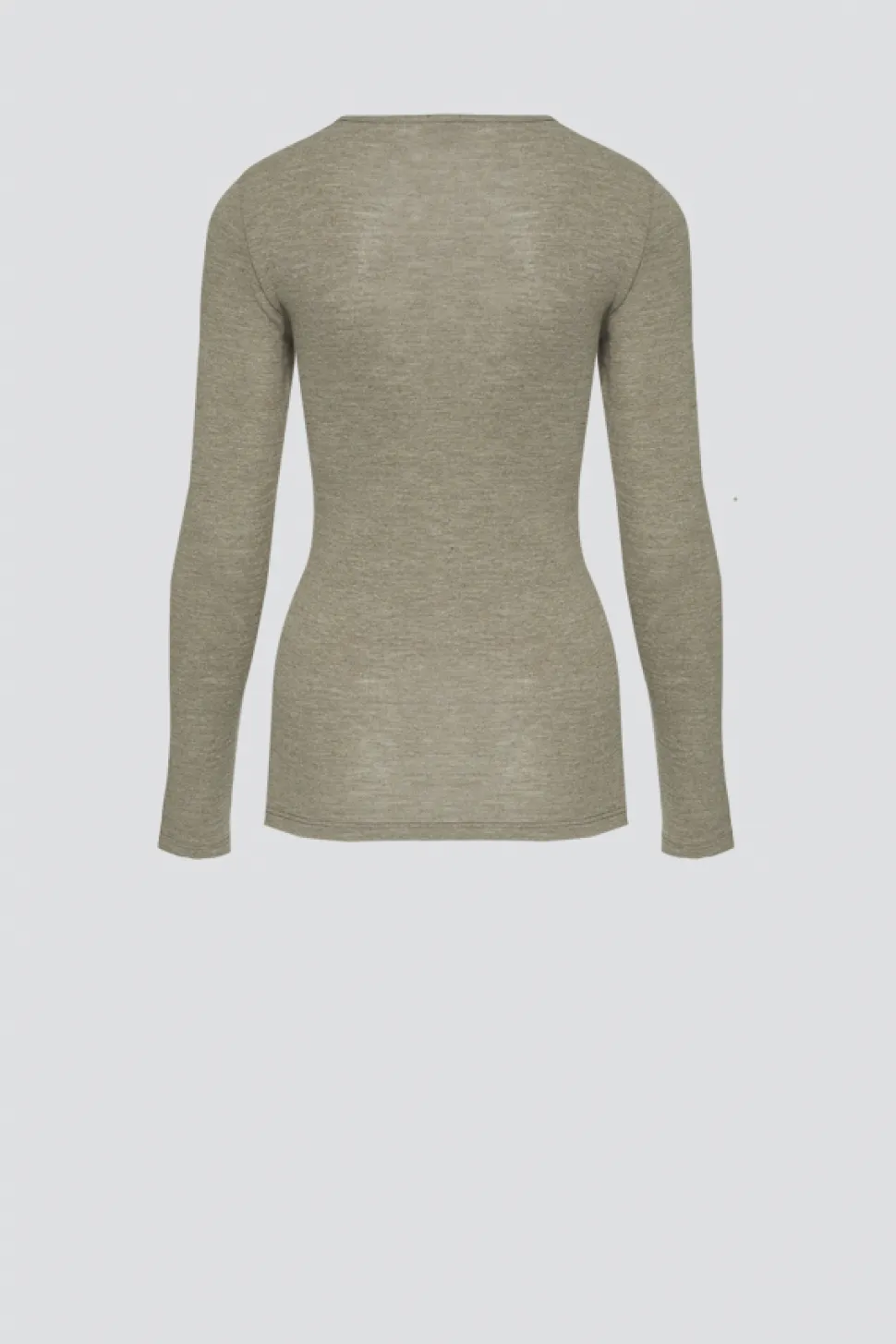Shirt aus Merinowolle & Seide