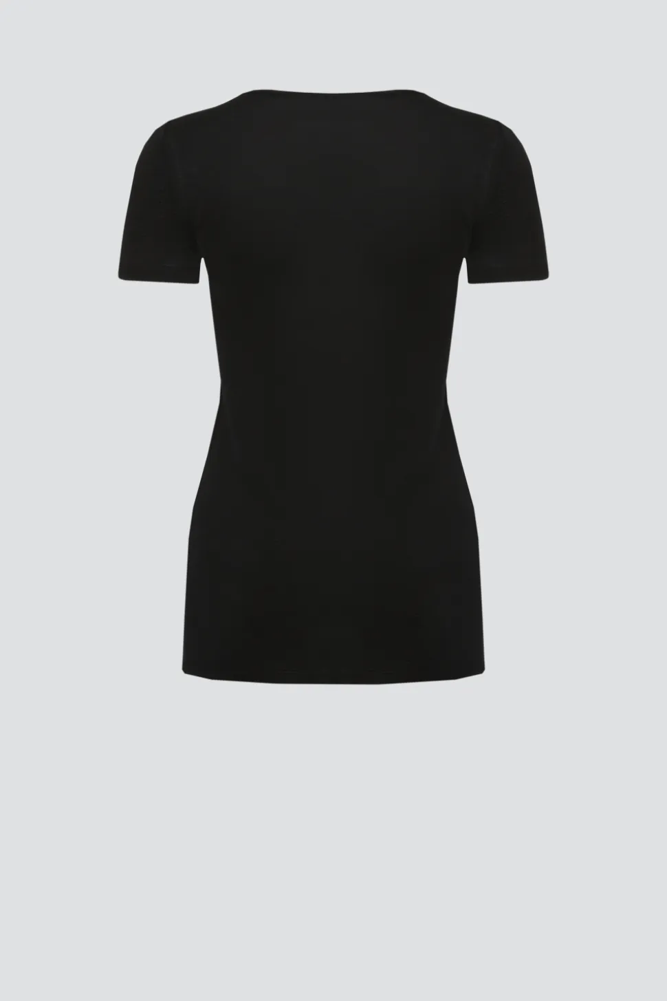 Shirt aus Merinowolle & Seide