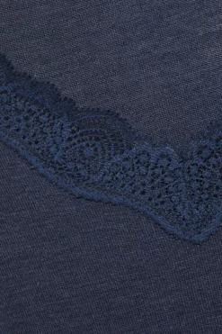 Shirt aus Merinowolle & Seide