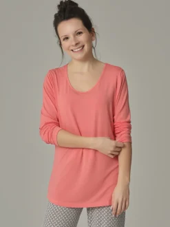 Shirt langarm aus Micromodal