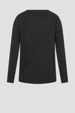 Shirt langarm V-Ausschnitt