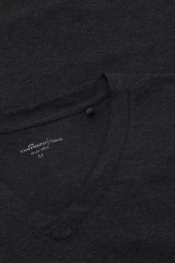 Shirt langarm V-Ausschnitt