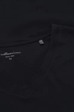 Shirt langarm V-Ausschnitt