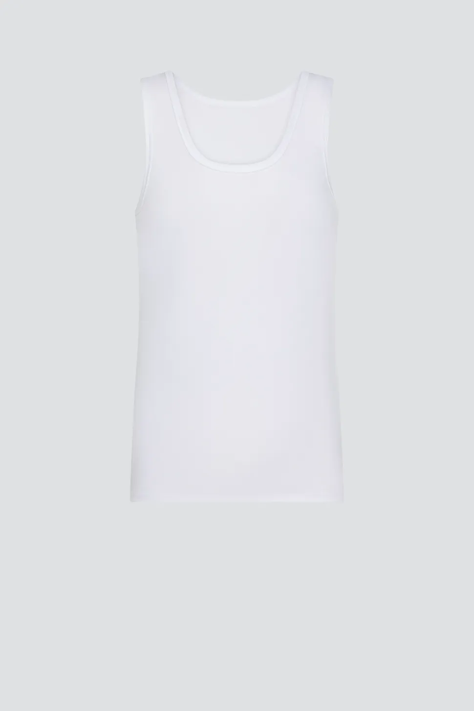 Shirt ohne Arm aus Feinripp-Qualität