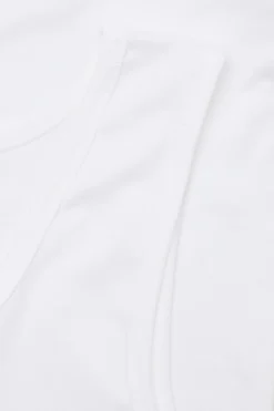 Shirt ohne Arm aus Feinripp-Qualität